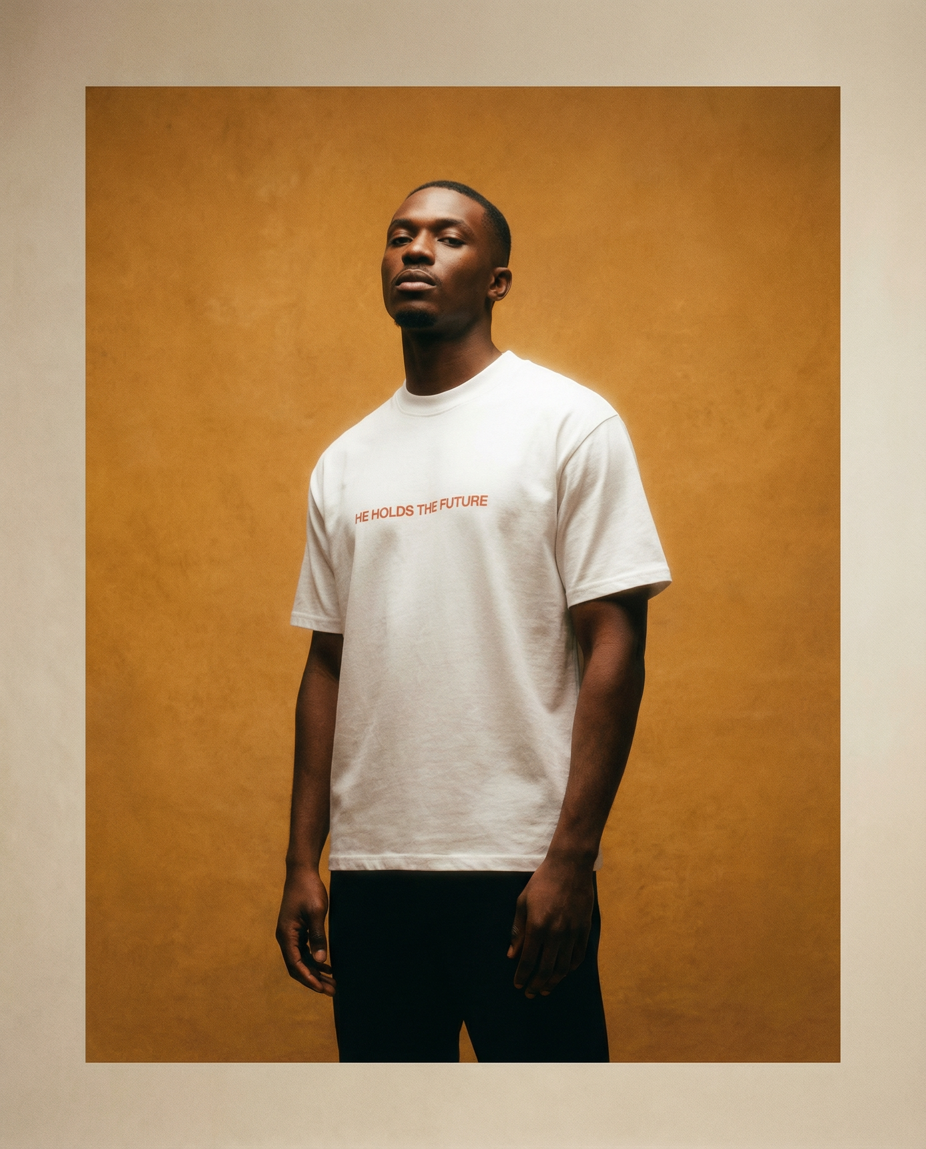 "Because He Lives" Vintage Wash Oversized Tee